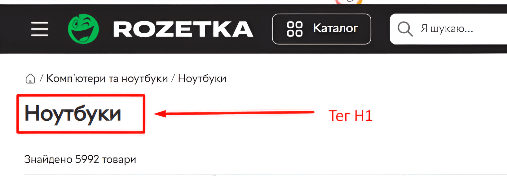 Photo 4 - SEO optimization of meta tags